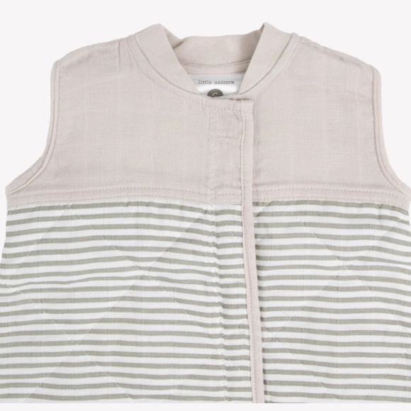 Little Unicorn | Cotton Muslin Quilted Sleep Bag | 0-6 months | NWOT - Picture 2 of 11